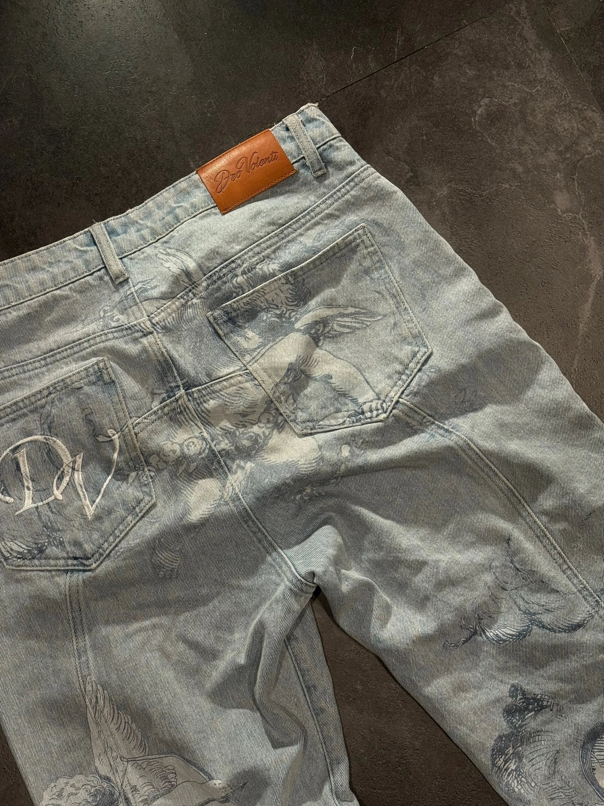 Cupid Angel Baggy Jeans