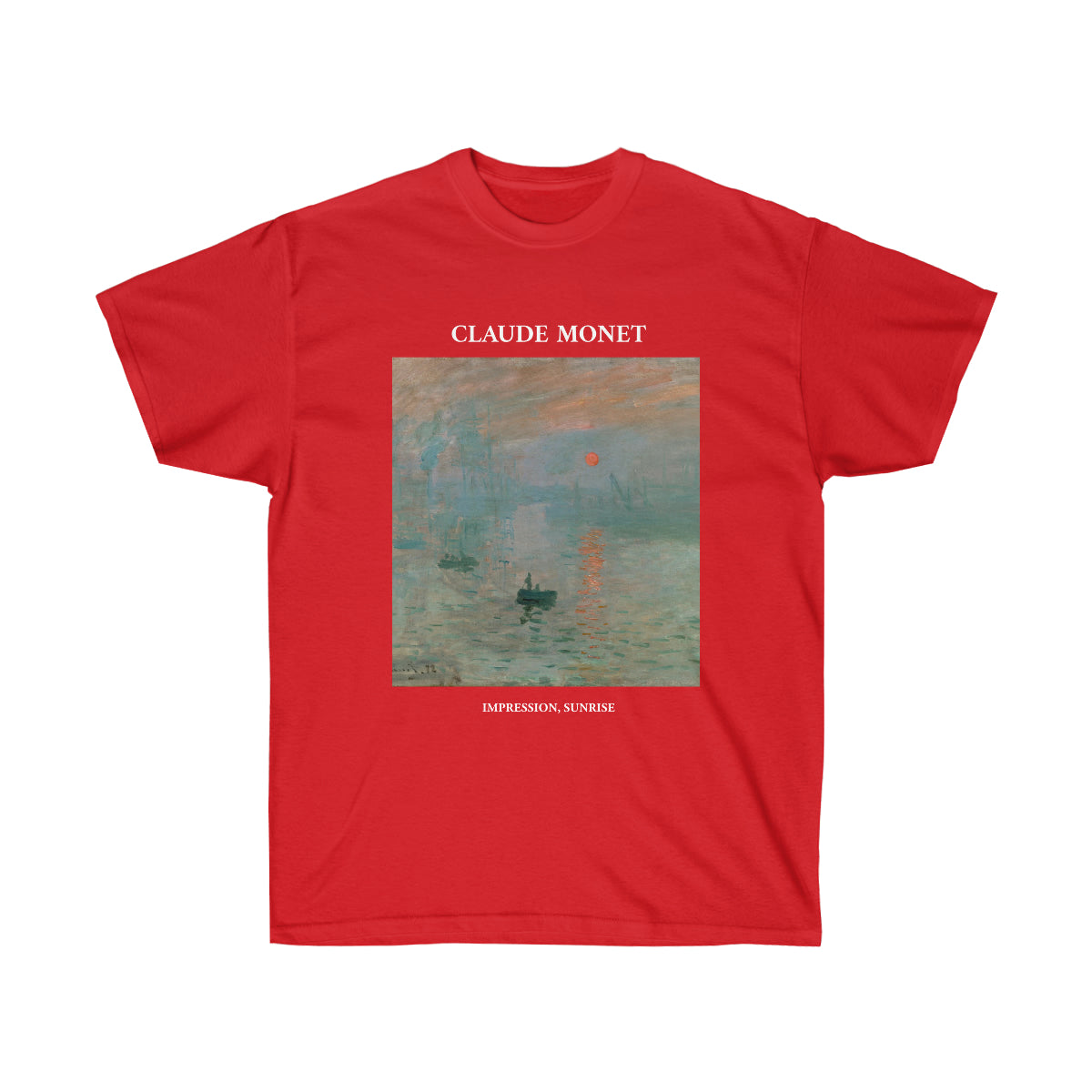 Claude Monet Impression, Sunrise T-shirt