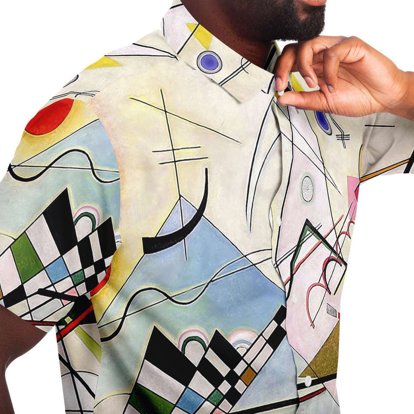 Wassily Kandinsky Composition 8 BUTTONED SHIRT