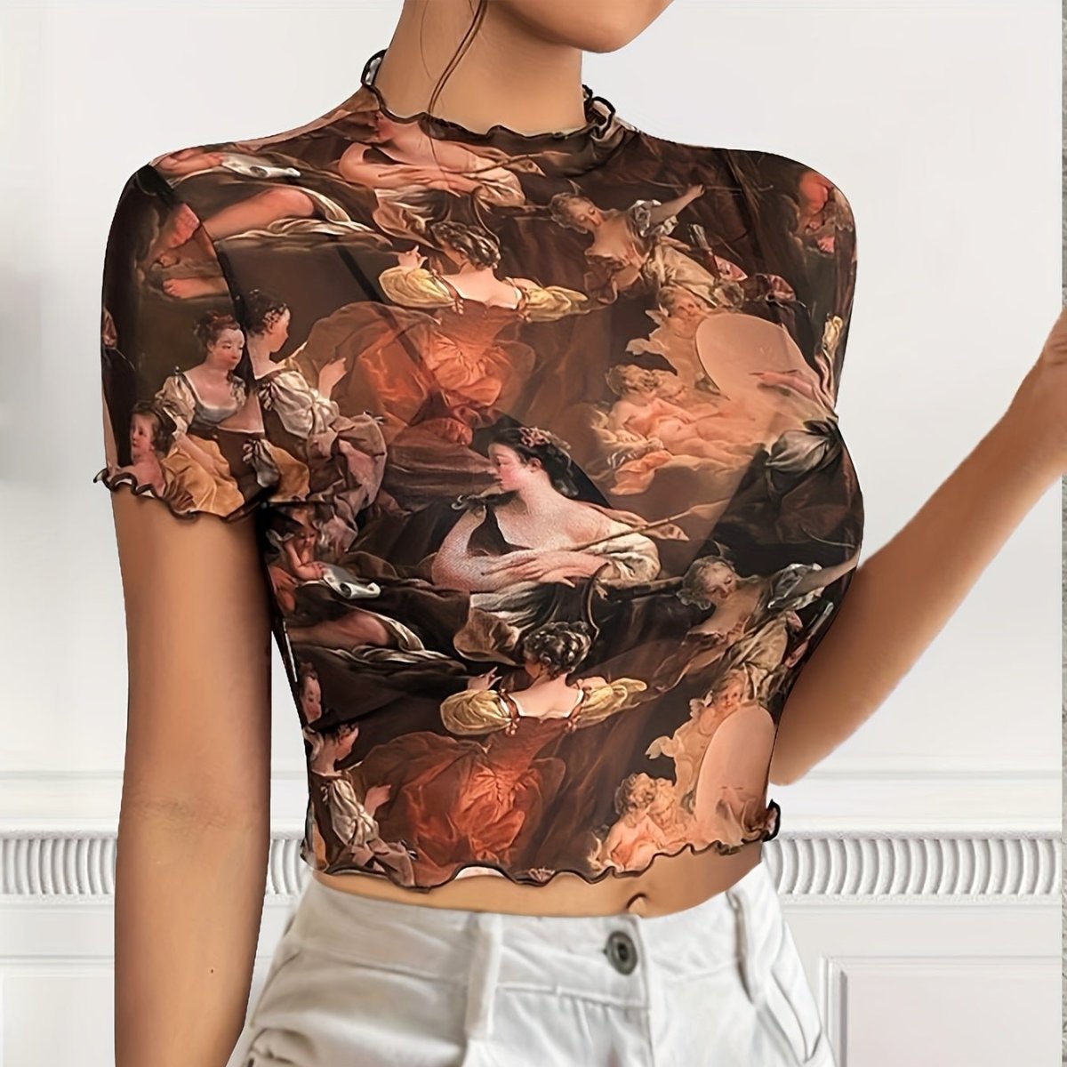 Rococo Angel Inspired Top