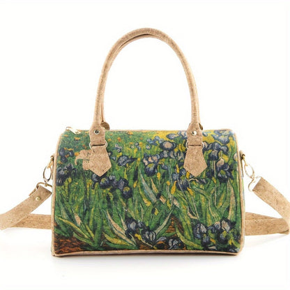 Van Gogh Irises Boston Bag