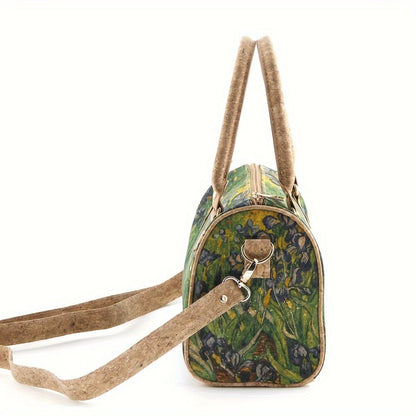 Van Gogh Irises Boston Bag