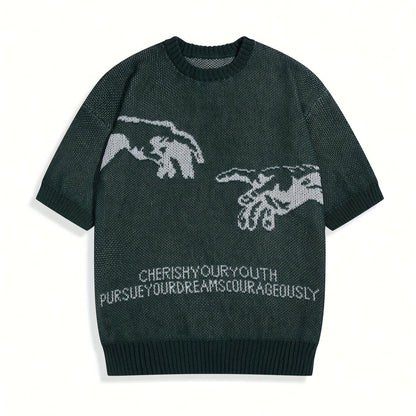 The Creation of Adam Knit Tee