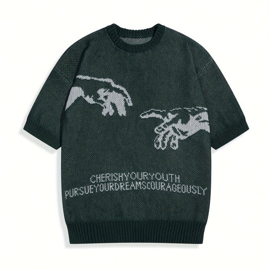 The Creation of Adam Knit Tee