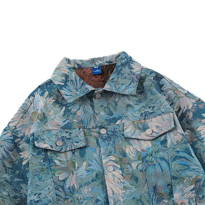 Vintage Van Gogh Casual Jacket