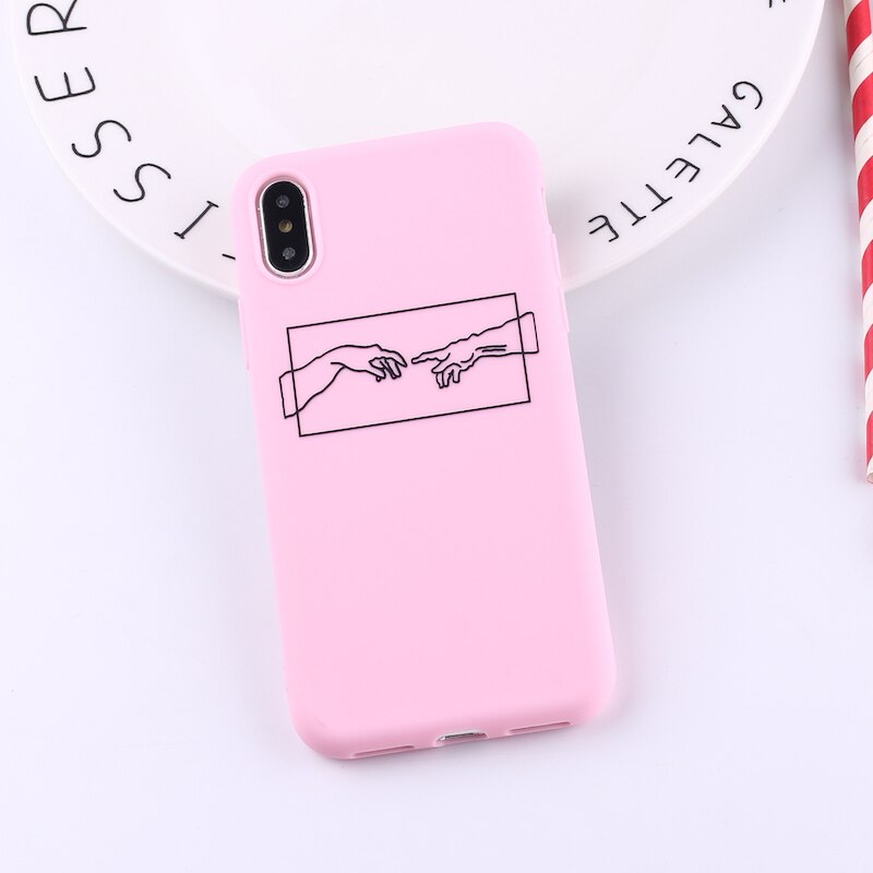 Creation of adam minimalist iPhone case