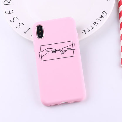 Creation of adam minimalist iPhone case