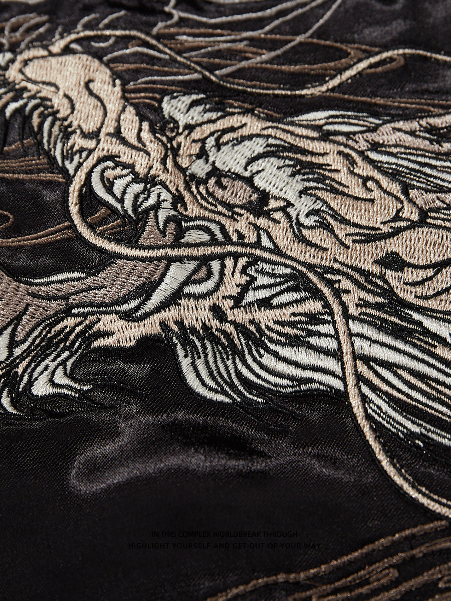 Celestial Sovereign Reversible Sukajan Jacket