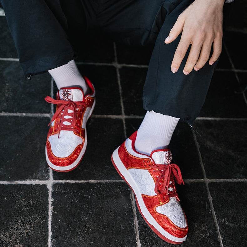 The Red Seal, Silk Sneakers