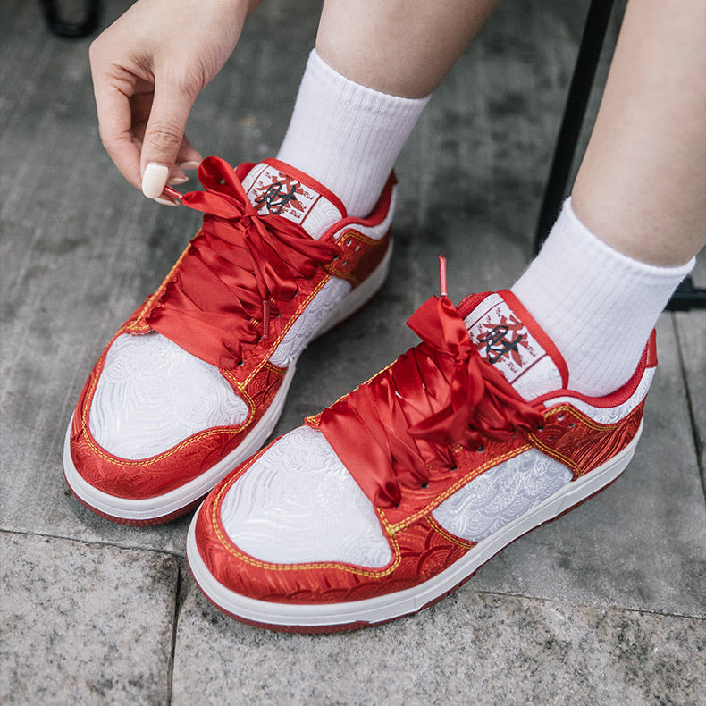 The Red Seal, Silk Sneakers