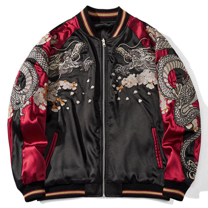 Obsidian Bloom Reversible Sukajan Jacket