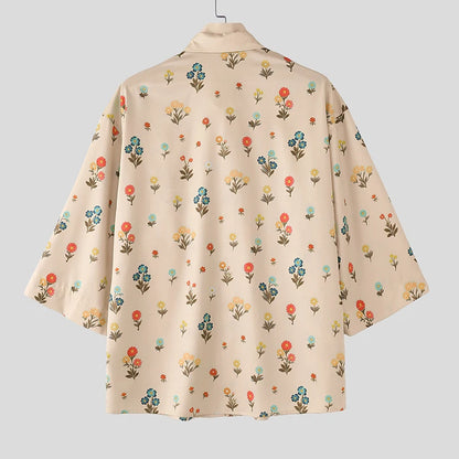 Botanical Patchwork Short Sleeve Shirt