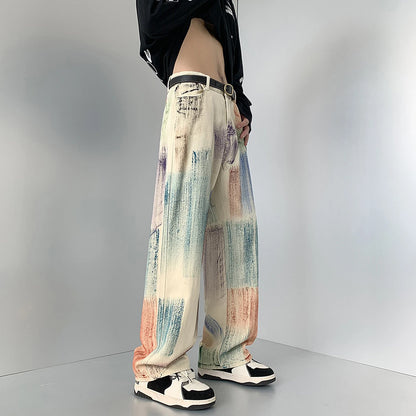 Pastel Study Straight-Leg Jeans — product photograph