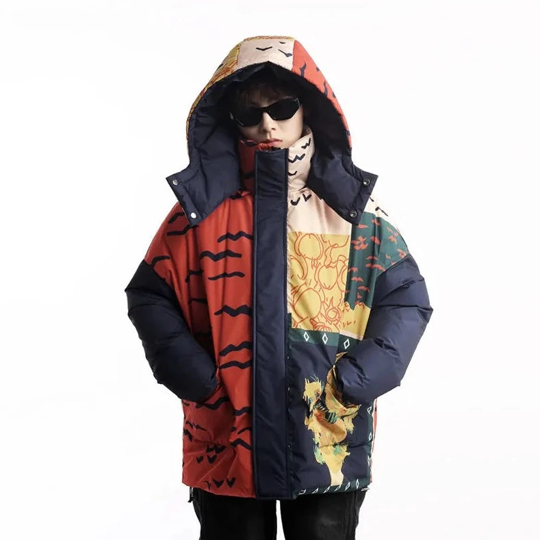 Sunflowers Urban Down Jacket