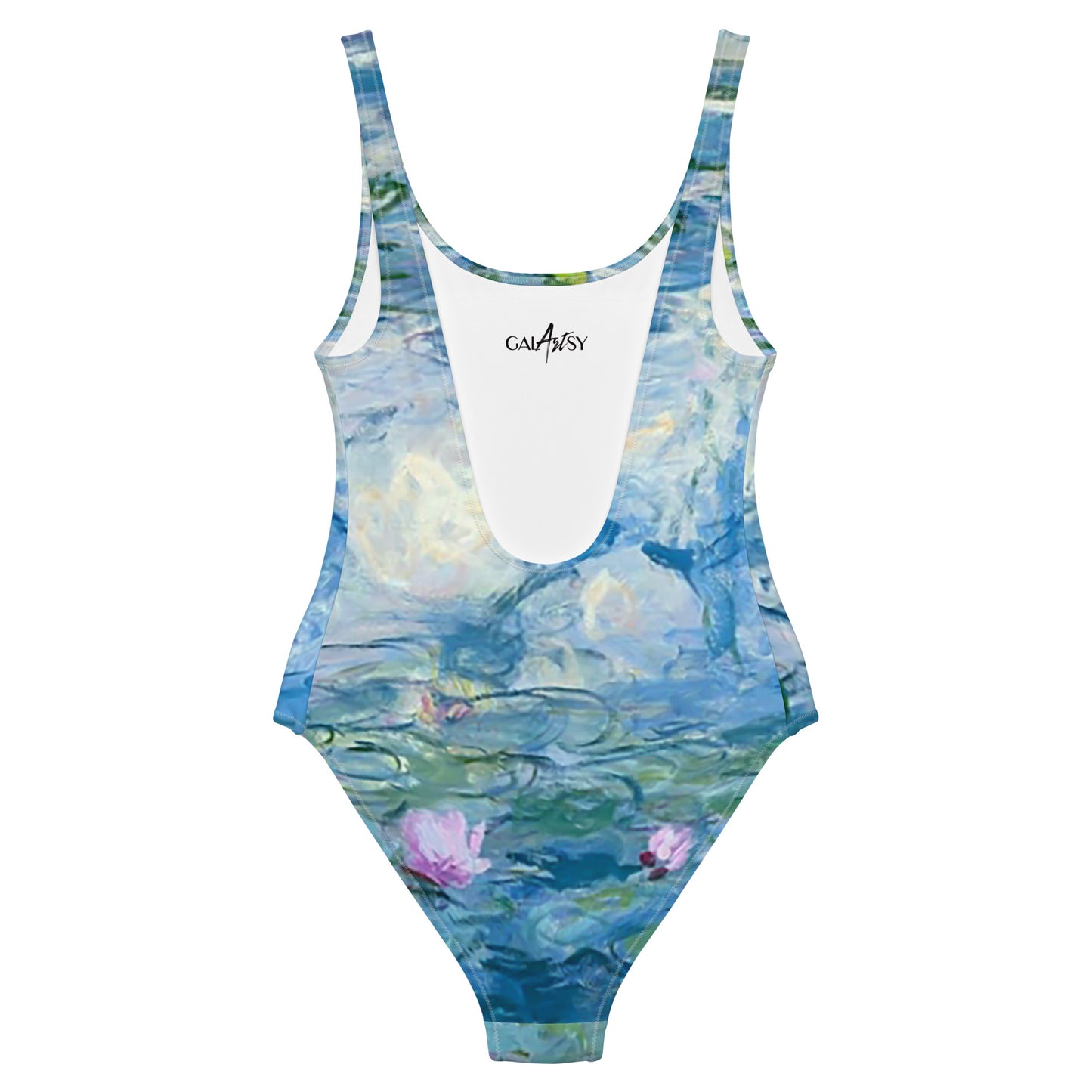 Claude Monet Water Lilies One-Piece Swimsuit