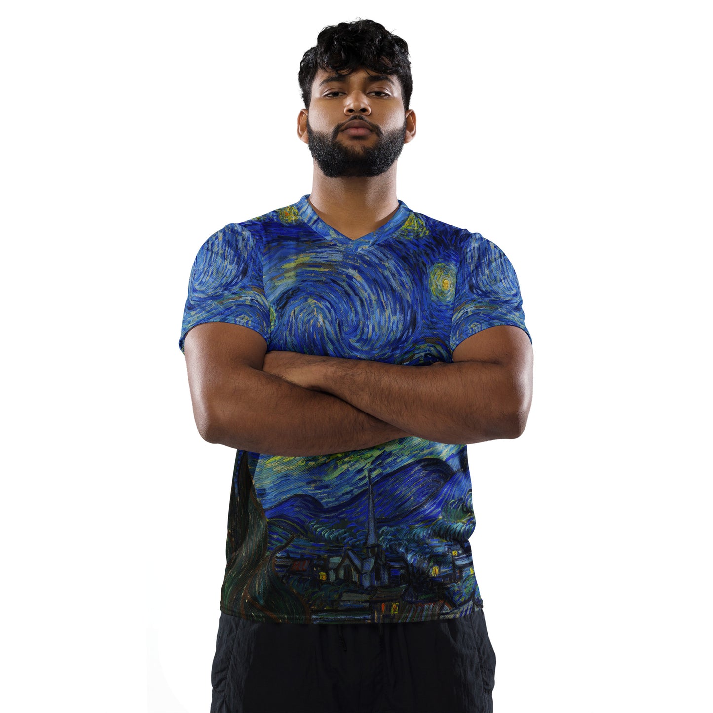 Van Gogh Starry Night unisex sports jersey