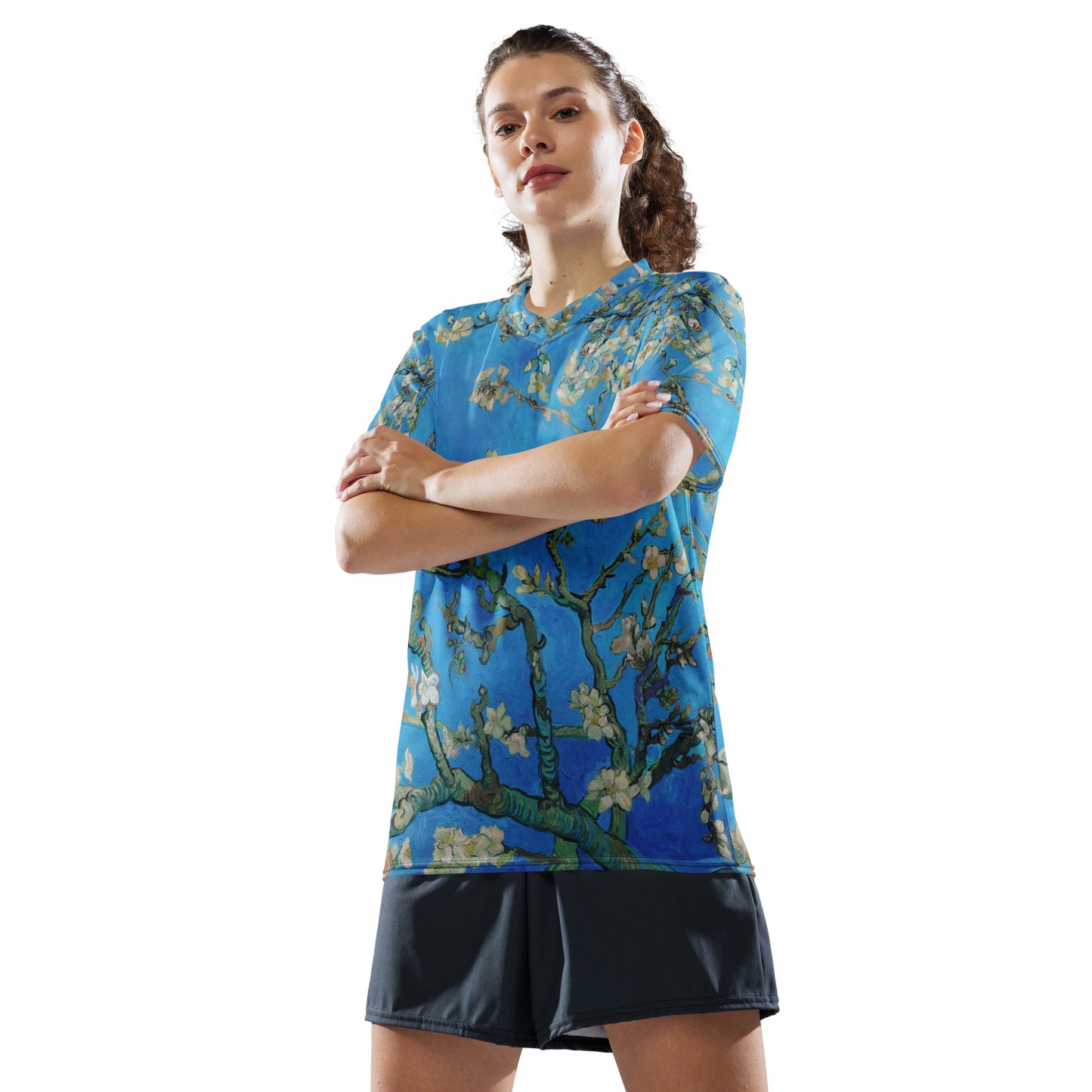 Almond Blossom unisex sports jersey