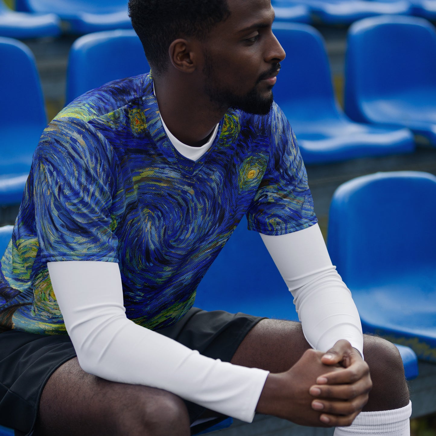 Van Gogh Starry Night unisex sports jersey