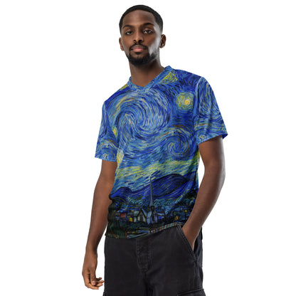 Van Gogh Starry Night unisex sports jersey