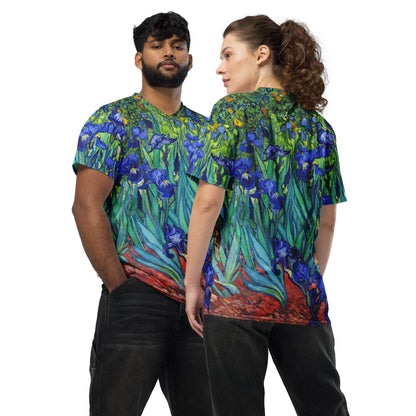 Van Gogh Irises unisex sports jersey