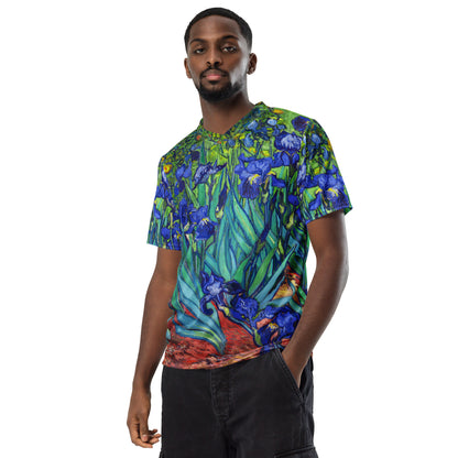 Van Gogh Irises unisex sports jersey