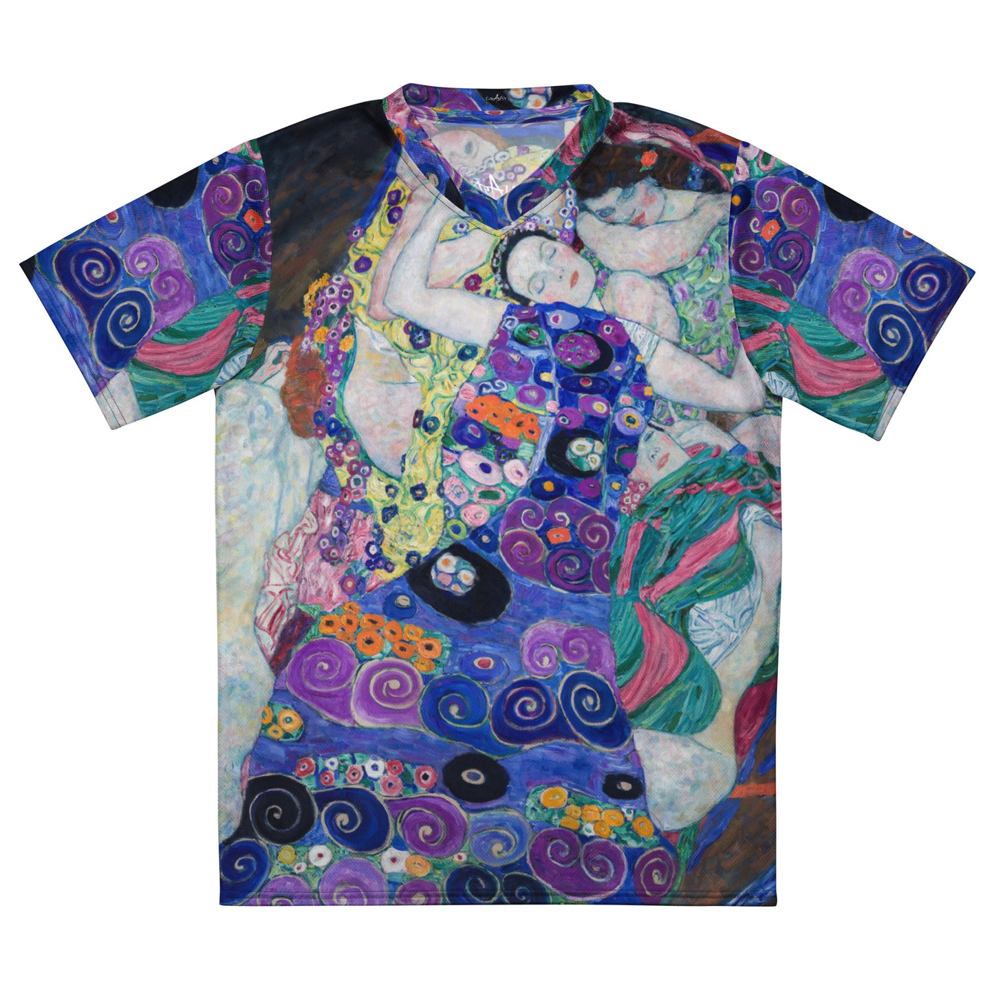 Klimt The Maiden unisex sports jersey