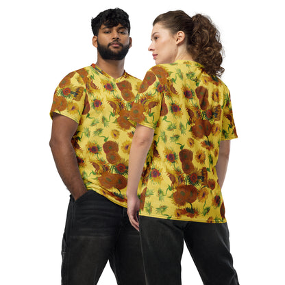 Sunflowers unisex sports jersey