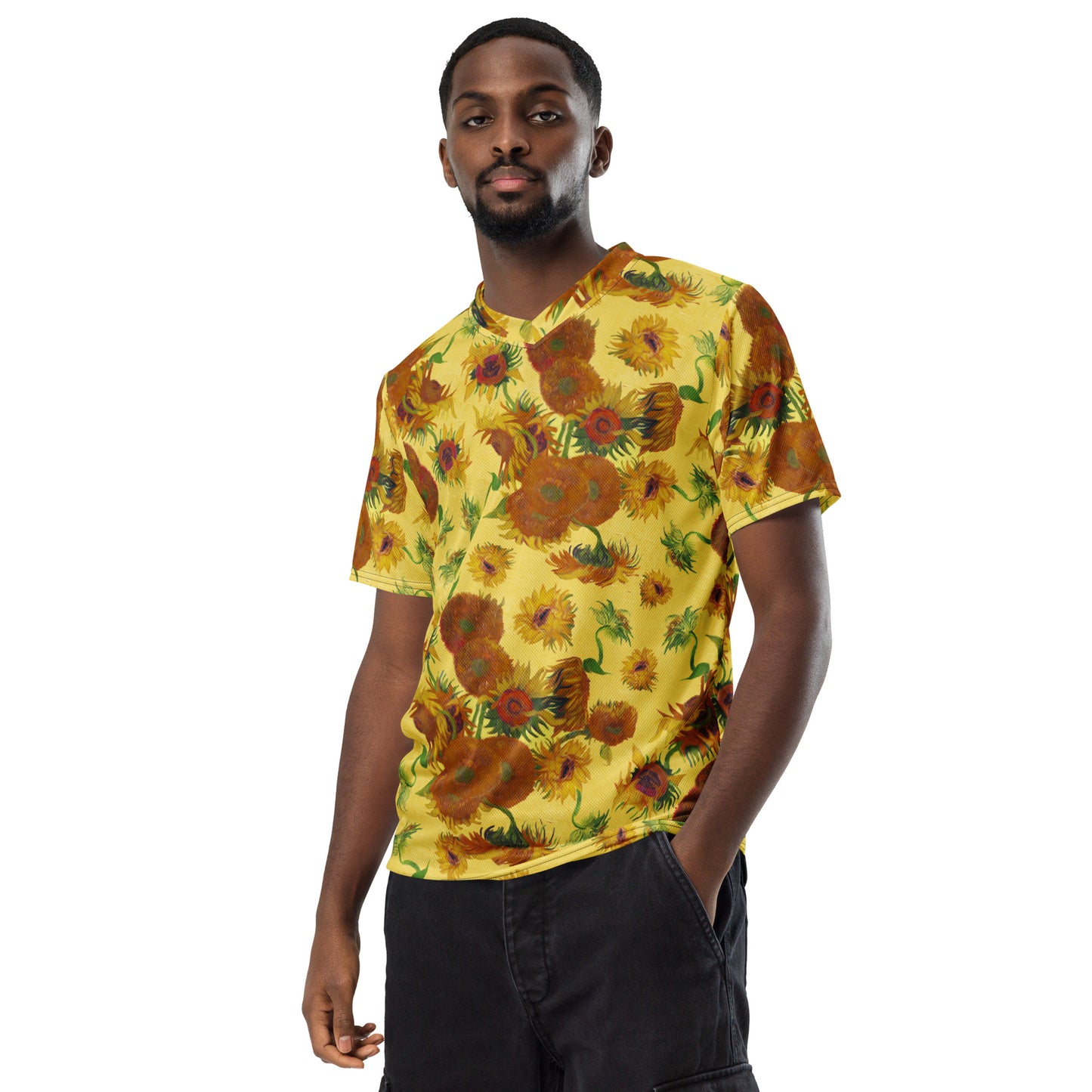 Sunflowers unisex sports jersey