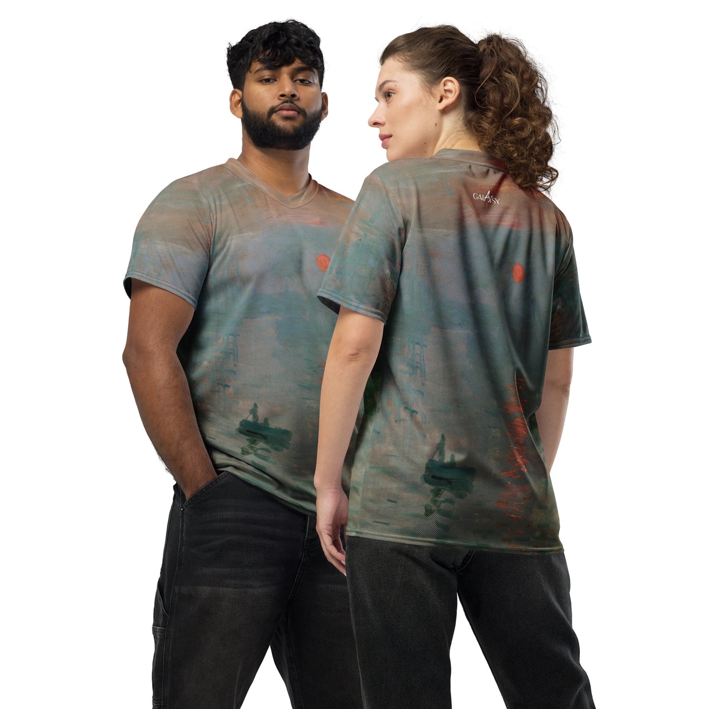 Claude Monet Impression, Sunrise unisex sports jersey