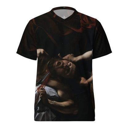 Judith Beheading Holofernes unisex sports jersey