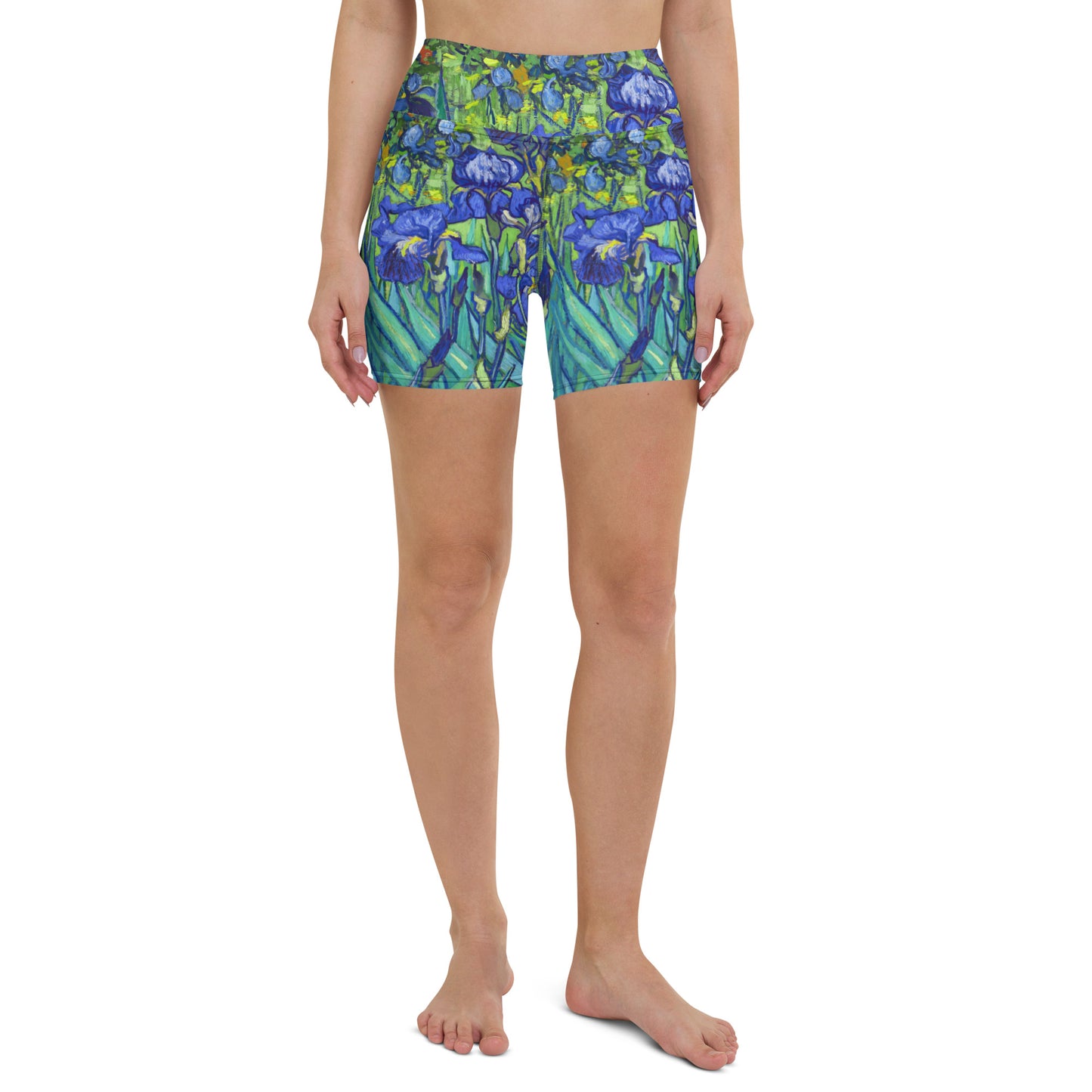 Irises Yoga Shorts