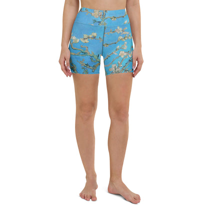 Almond Blossom Yoga Shorts