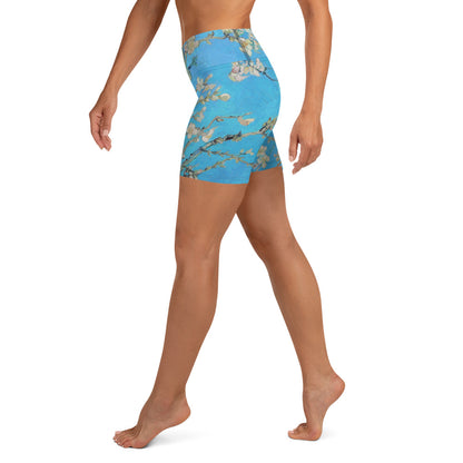 Almond Blossom Yoga Shorts