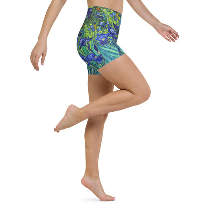 Irises Yoga Shorts