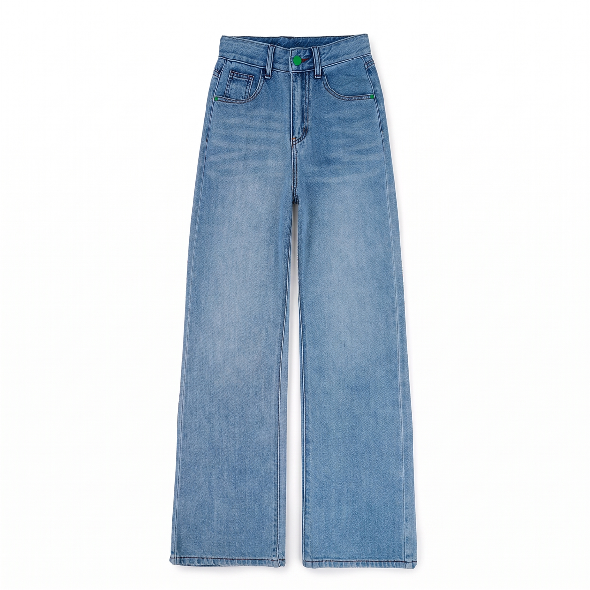 The Starry Night Pocket Jeans — front flat lay on white