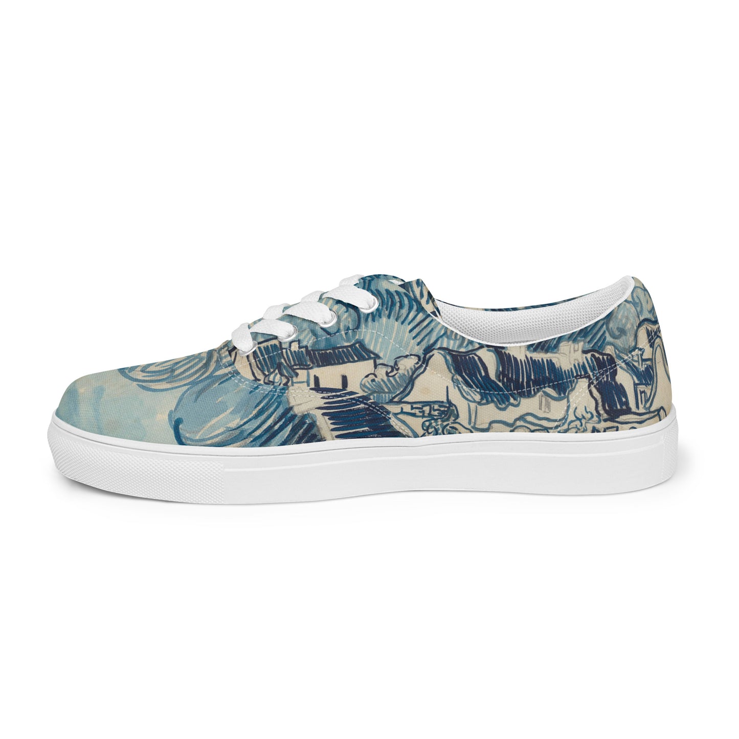 Landscape with Houses Van Gogh Sneakers