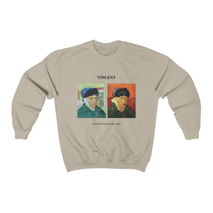 Van Gogh Self-portraits from 1889, Arles Sweatshirt