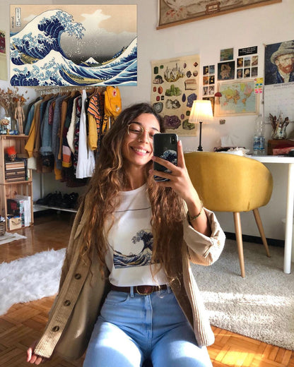 The Great Wave off Kanagawa Hokusai T-shirt