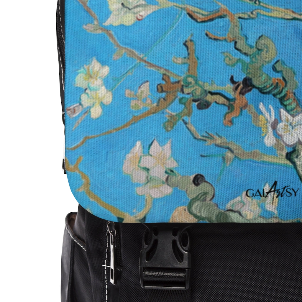 Almond Blossom Casual Shoulder Backpack