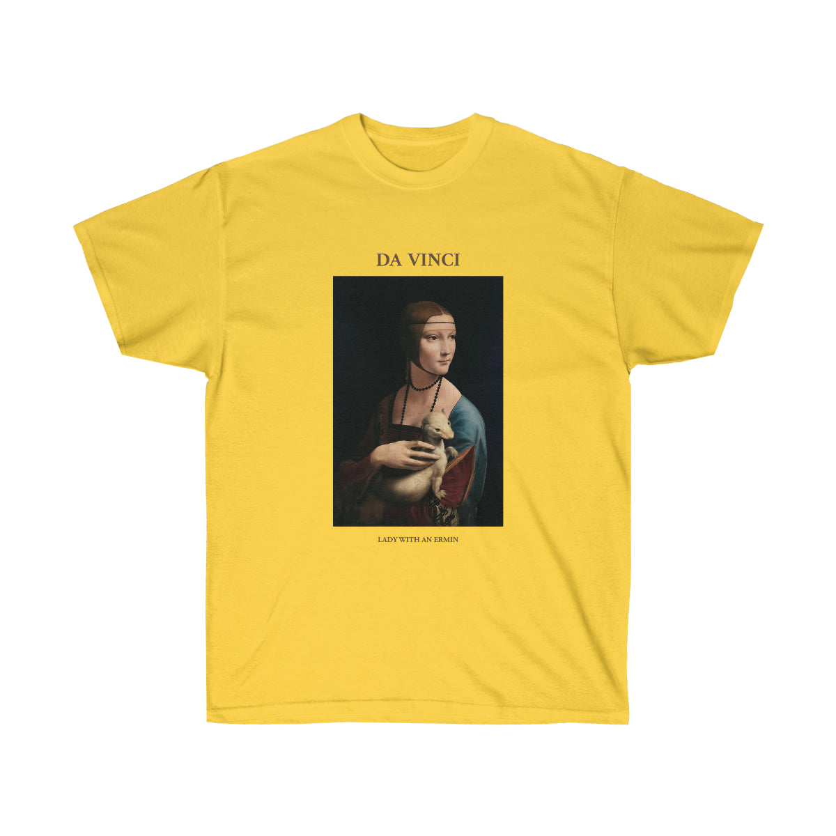 Leonardo da Vinci Lady with an Ermin T-shirt