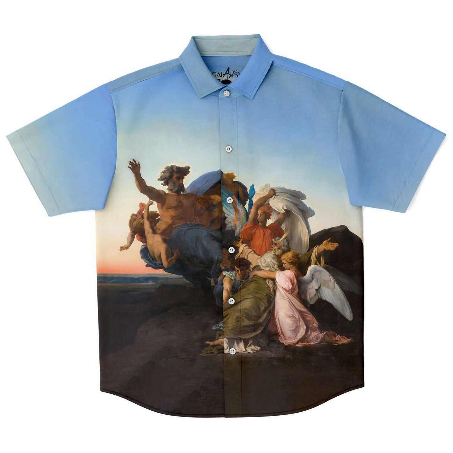 Alexandre Cabanel The Death of Moses BUTTONED SHIRT