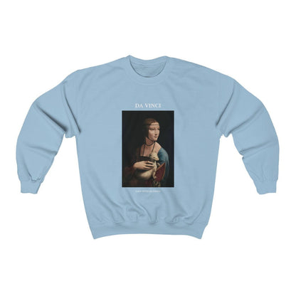 Leonardo da Vinci lady with an ermine Sweatshirt