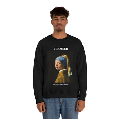 Vermeer Girl with a Pearl Earring  Sweatshirt