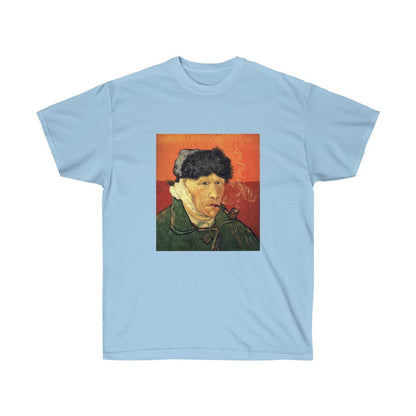 Vincent van Gogh Self-Portrait with Bandaged Ear and Pipe T-shirt