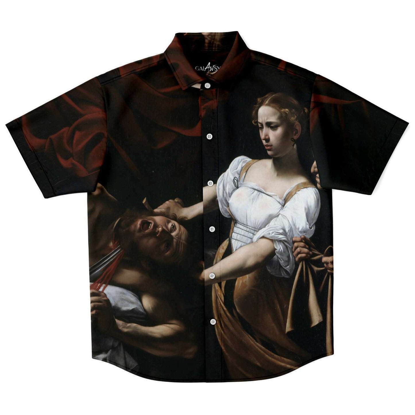 JUDITH BEHEADING HOLOFERNES BUTTONED SHIRT