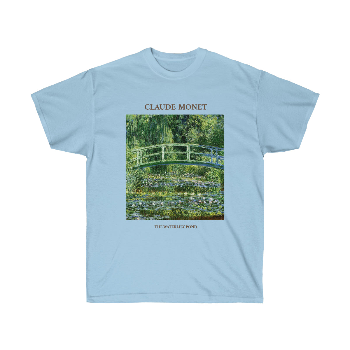 Claude Monet The Waterlily Pond T-shirt