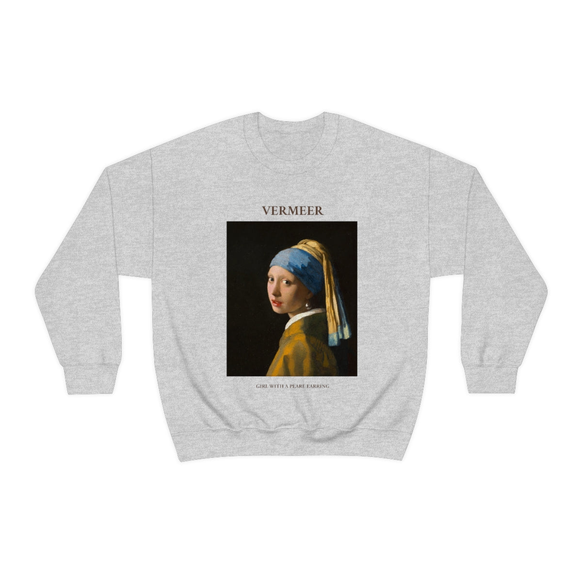 Vermeer Girl with a Pearl Earring  Sweatshirt