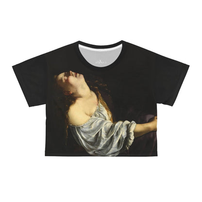 Artemisia Gentileschi Mary Magdalene in Ecstasy Crop Top