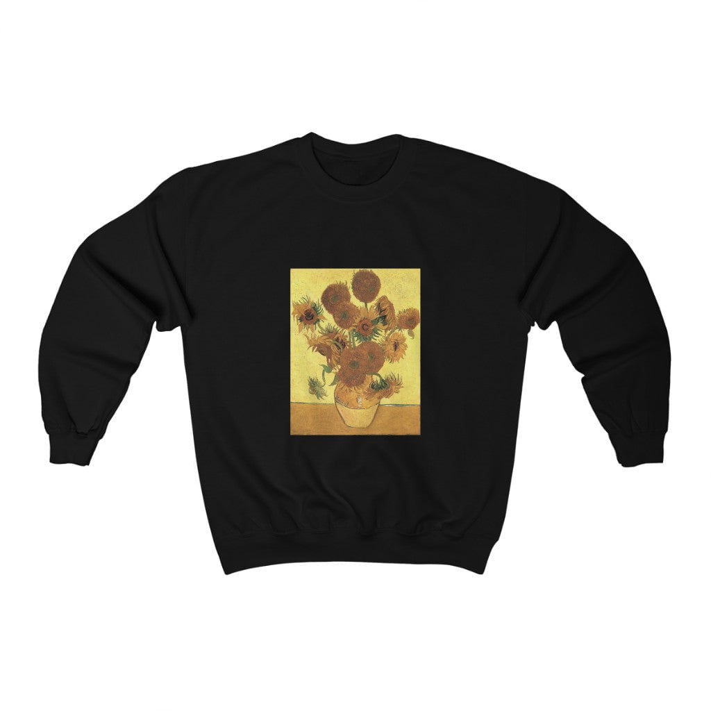 Vincent van Gogh Vase with Fifteen Sunflowers Sweatshirt