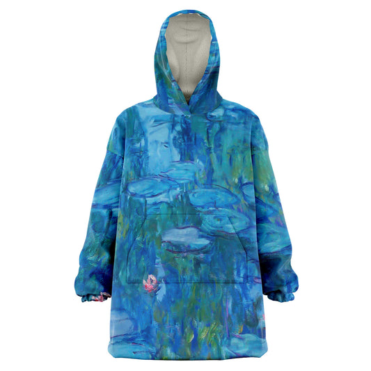 Water Lilies Monet Snug Hoodie